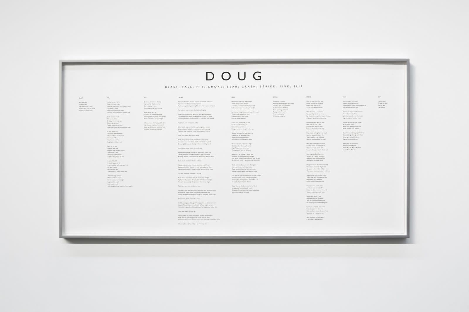 Janice Kerbel: Doug, Turner Prize 2015, Tramway, Glasgow, UK. Photos: Keith Hunter