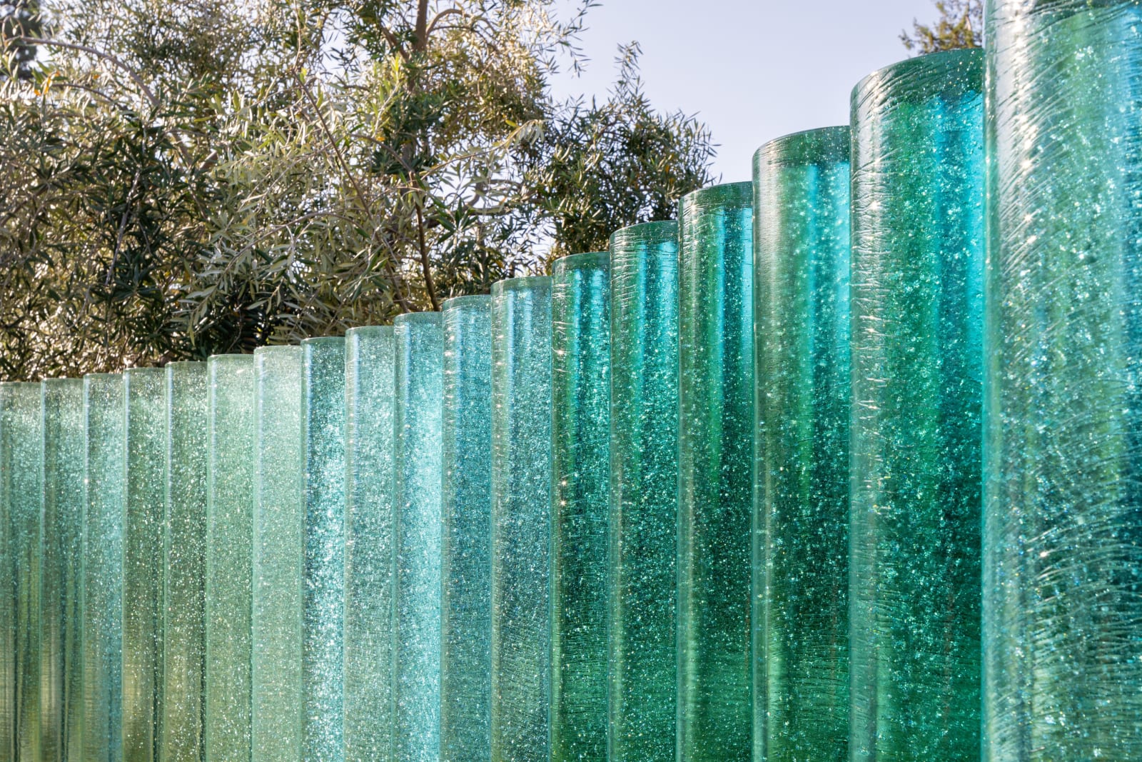“Mirage” by Katie Paterson and Zeller & Moye, 2023 Commissioned by Apple Photo © Iwan Baan, 2023