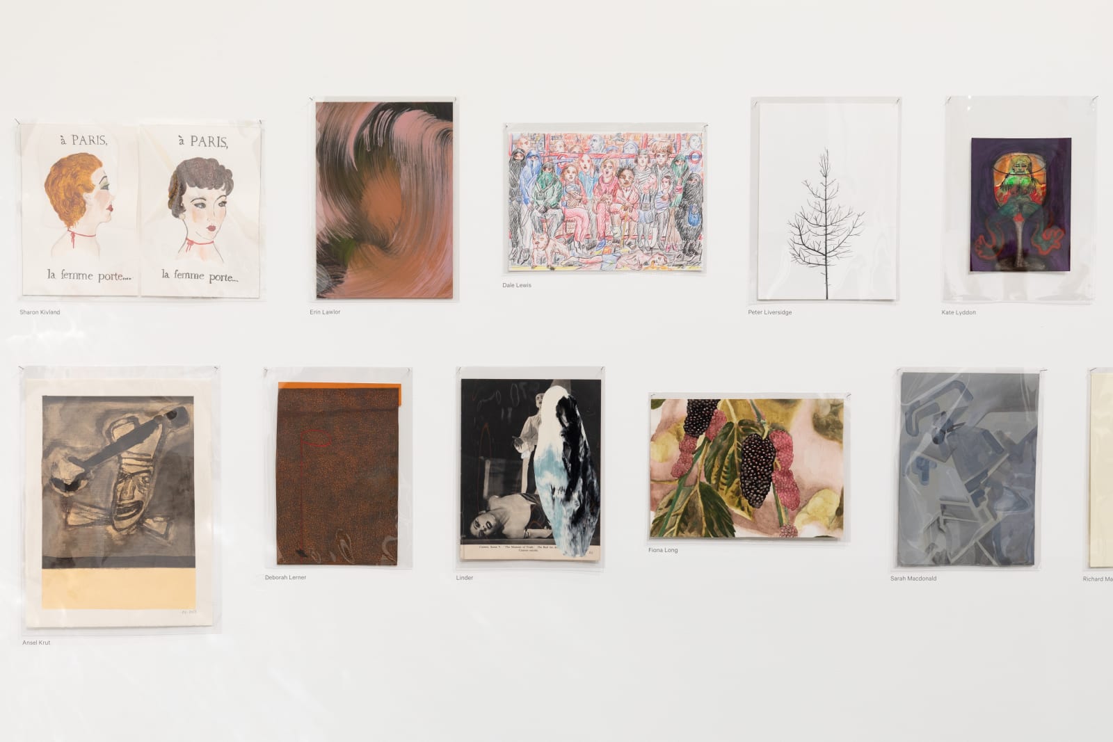 Installation view of Drawing Biennial 2024, Drawing Room. Photograph: BJ Deakin Photography.