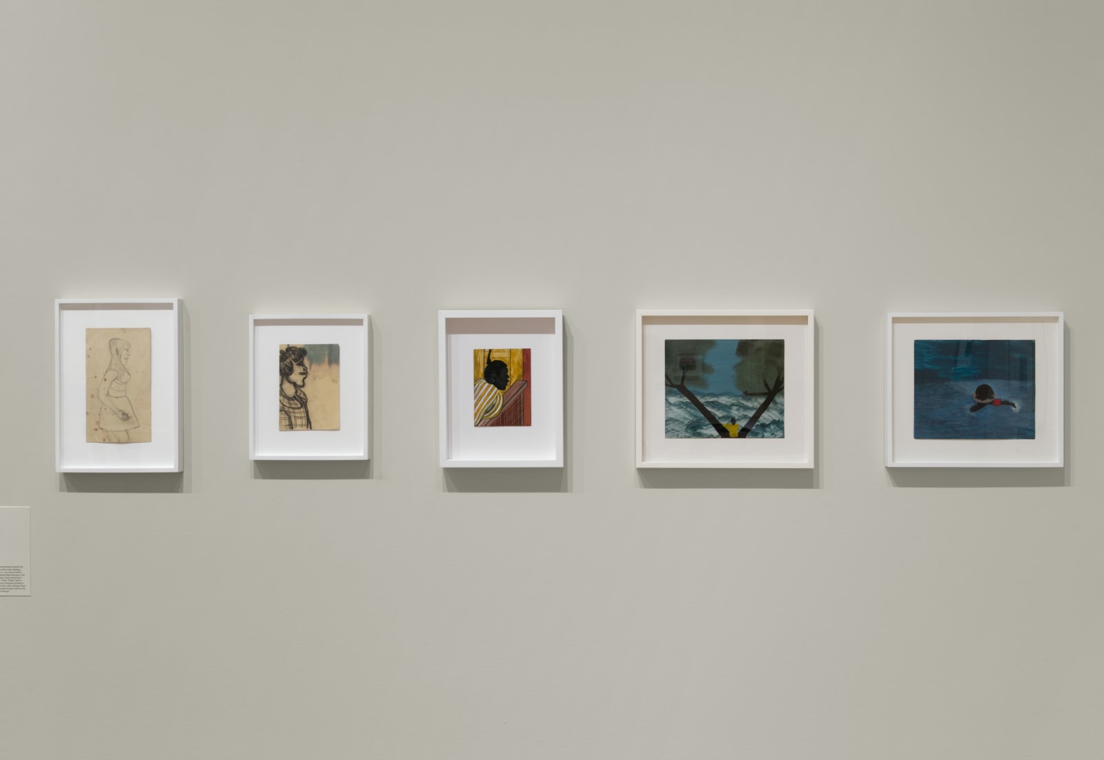 Installation View, 'Frank Walter: To Capture a Soul’, 21 June - 15 September, 2024, The Drawing Center, New York. Photographs by Daniel Terna.