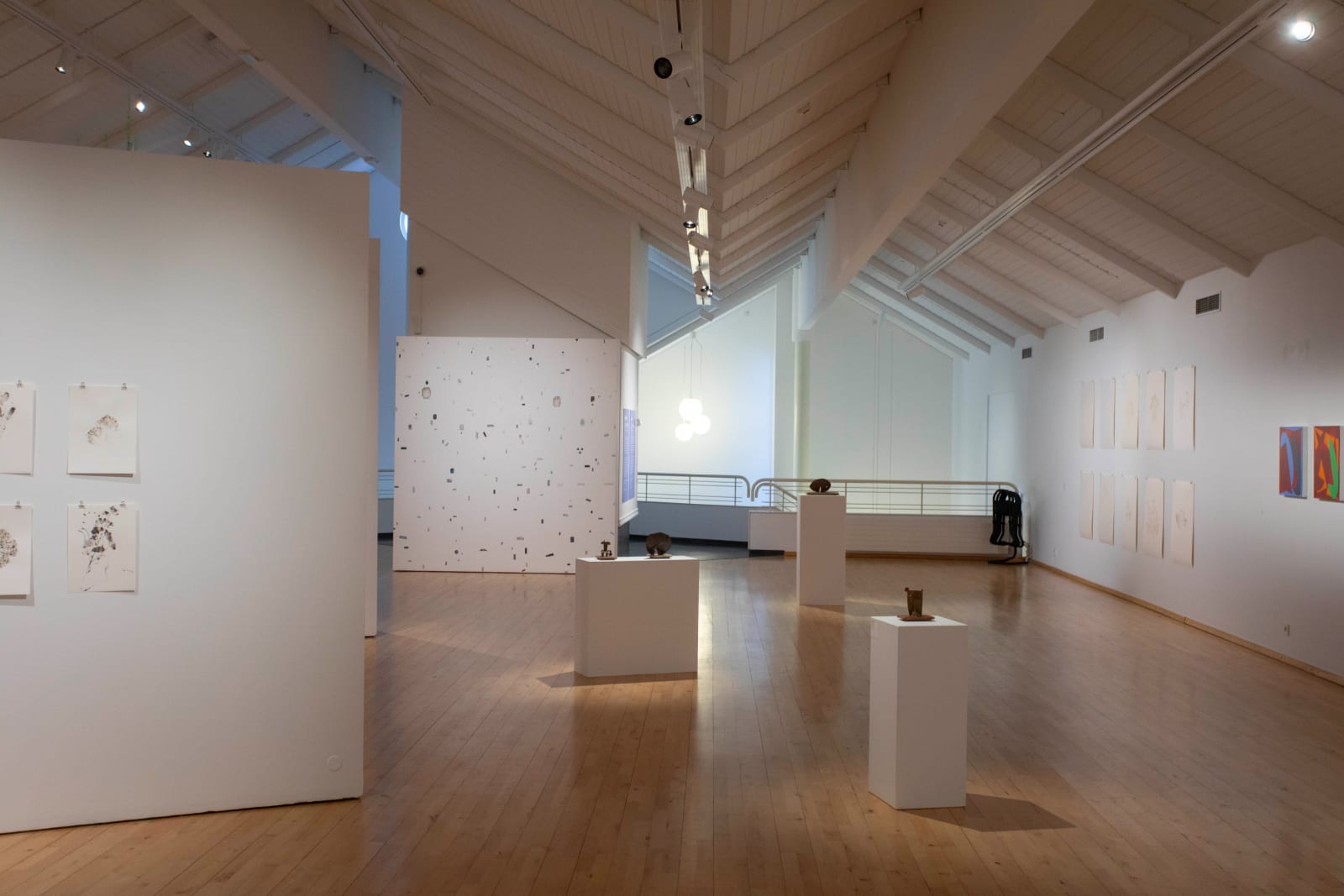 Installation view, 'Linger', 2025, Hafnafjordur Centre of Culture and Fine Art. Photograph: Leifur Wilberg Orrason.