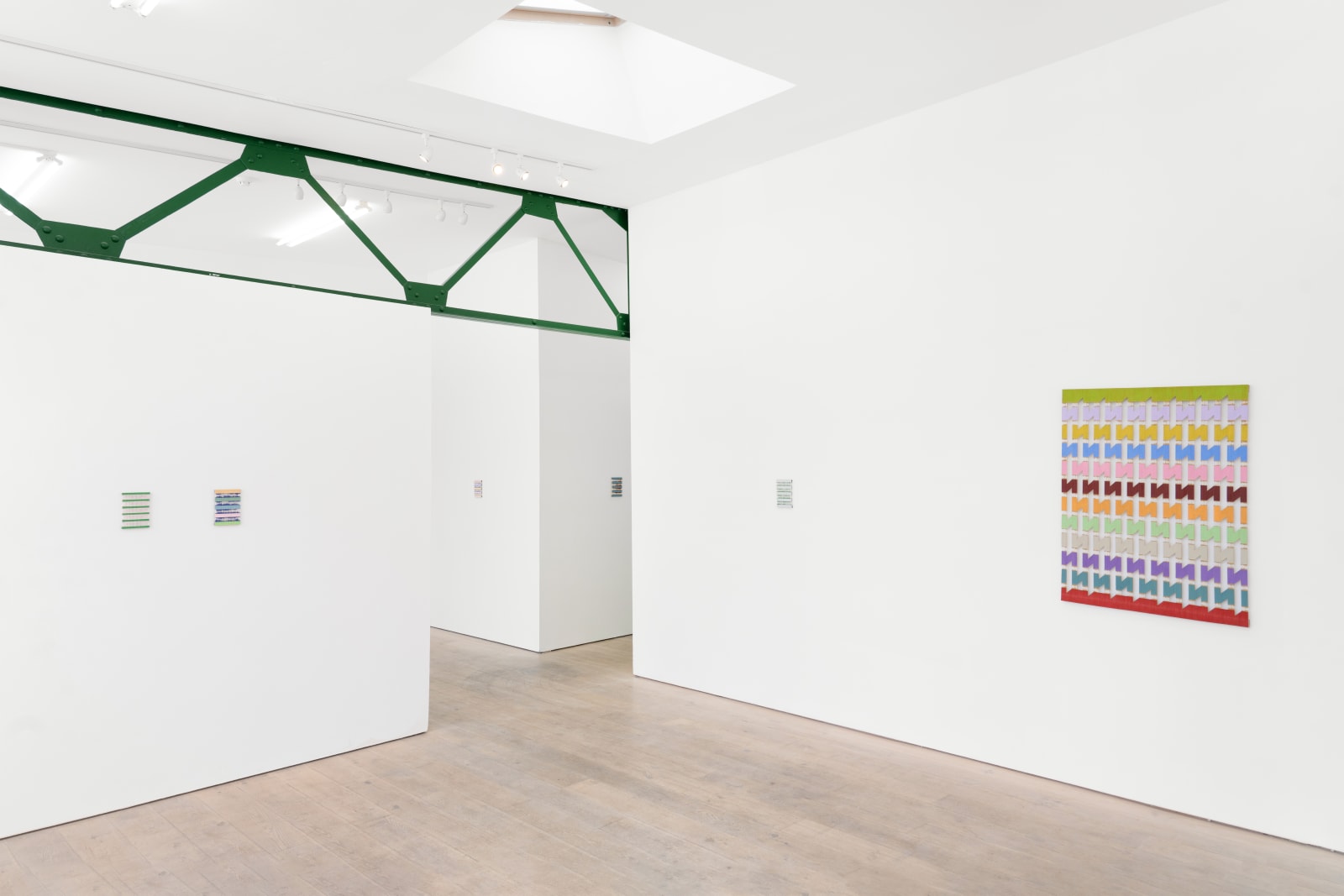 Installation view, Brandon Logan: Willow Trust Illusion, Sid Motion Gallery, 2025. Image courtesy of the Artist and Sid Motion Gallery. Photograph: Wenxuan Wang.