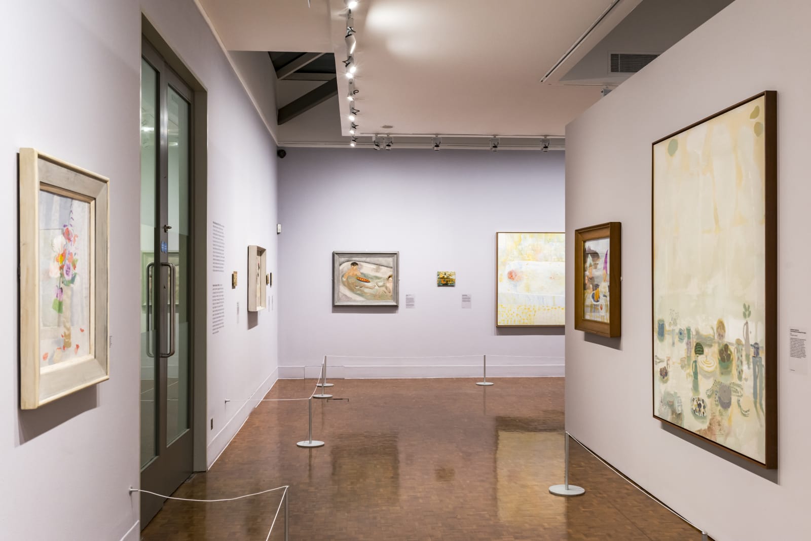 Installation view, 'Andrew Cranston & Winifred Nicholson: Dreams of the Everyday', 2025, The Holburne Museum. Jo Hounsome Photography.