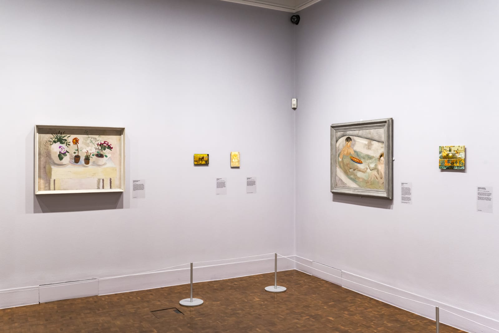 Installation view, 'Andrew Cranston & Winifred Nicholson: Dreams of the Everyday', 2025, The Holburne Museum. Jo Hounsome Photography.