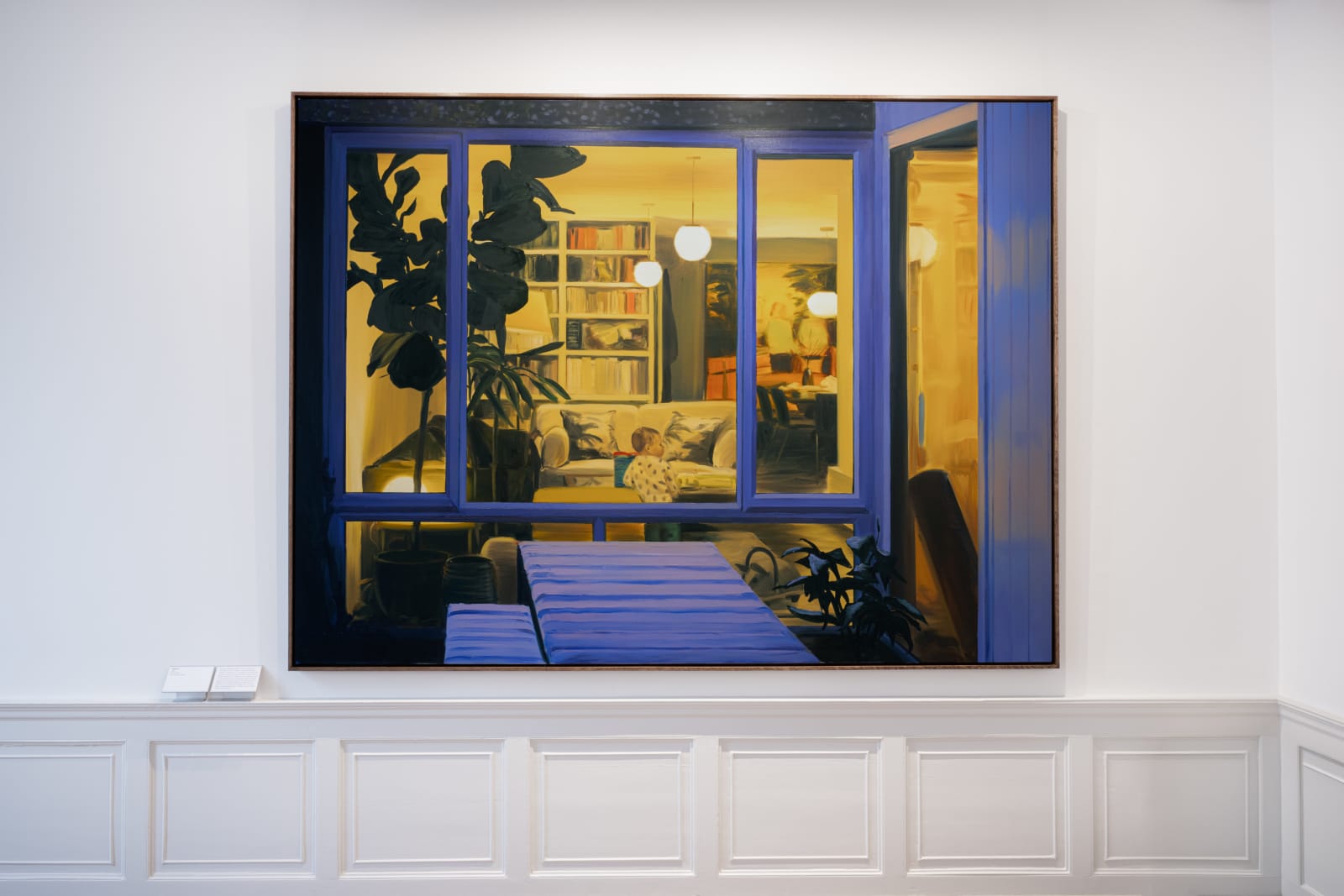 Installation view, Caroline Walker, 'Mothering', Pallant House Gallery, 22 November 2025 - 26 April 2026. Courtesy of Pallant House Gallery. Photo: Chris Ison.