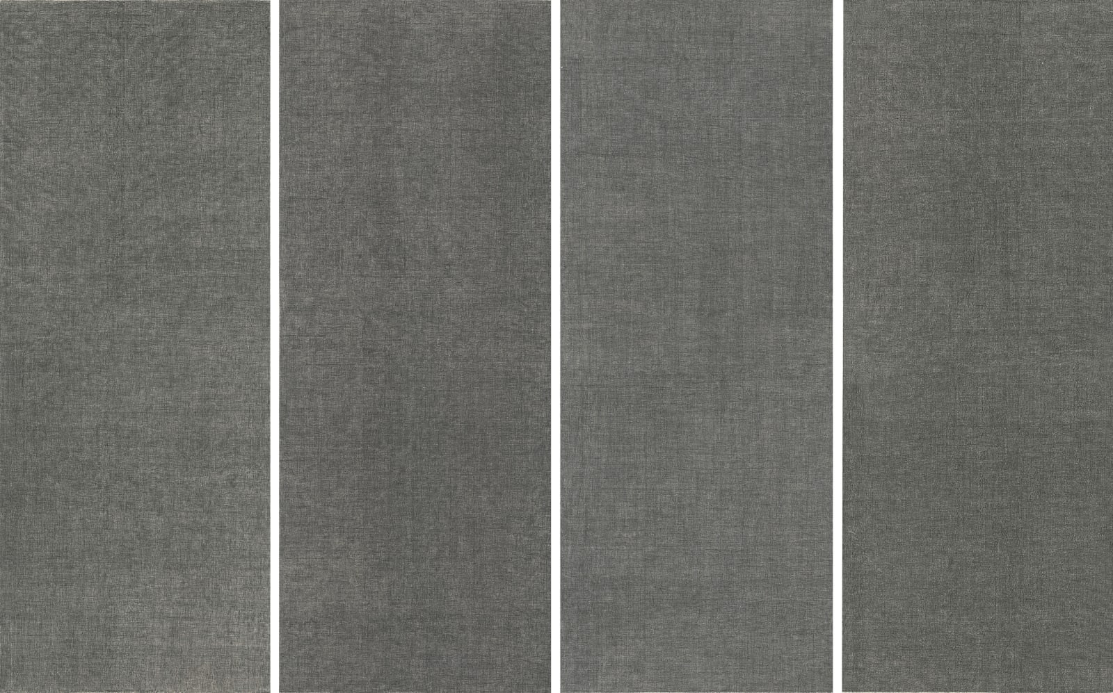 0669, 2006, Ink on paper 纸上水墨, 362 x 143 cm x 4 panels