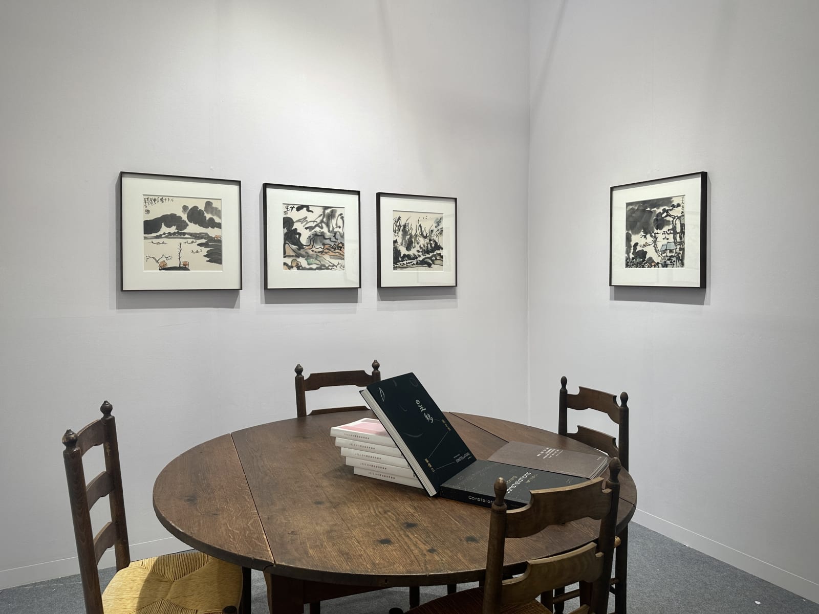 “Mastering Ink” installation view “执墨”展览现场