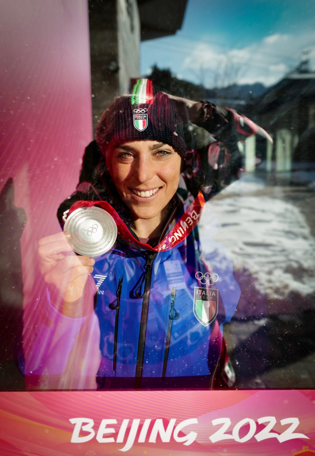 Hubertus von Hohenlohe, Federica Brignone, Beijing, 2022