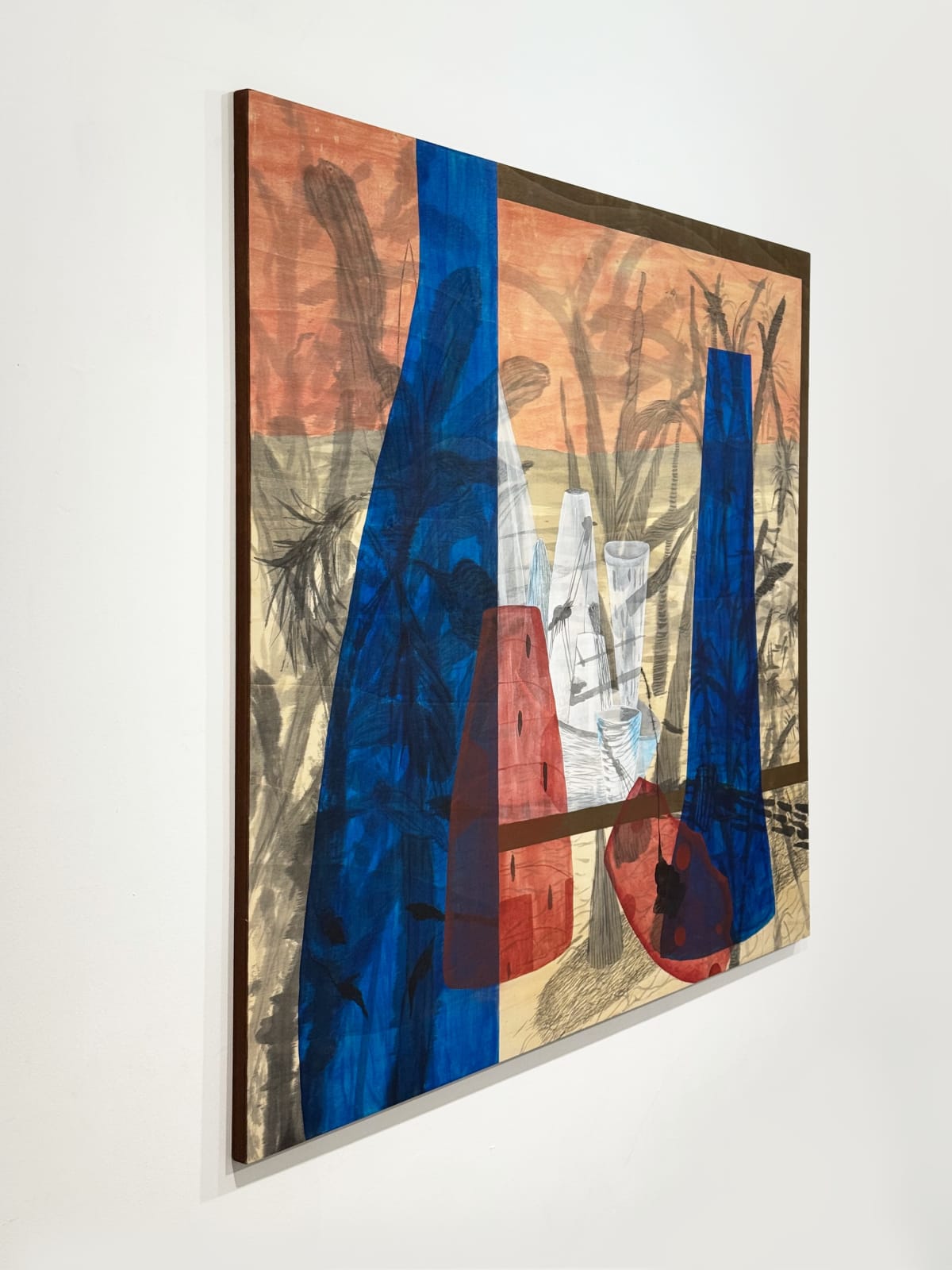 Montserrat Gómez-Osuna, Bodegón sobre tinta china, 2024