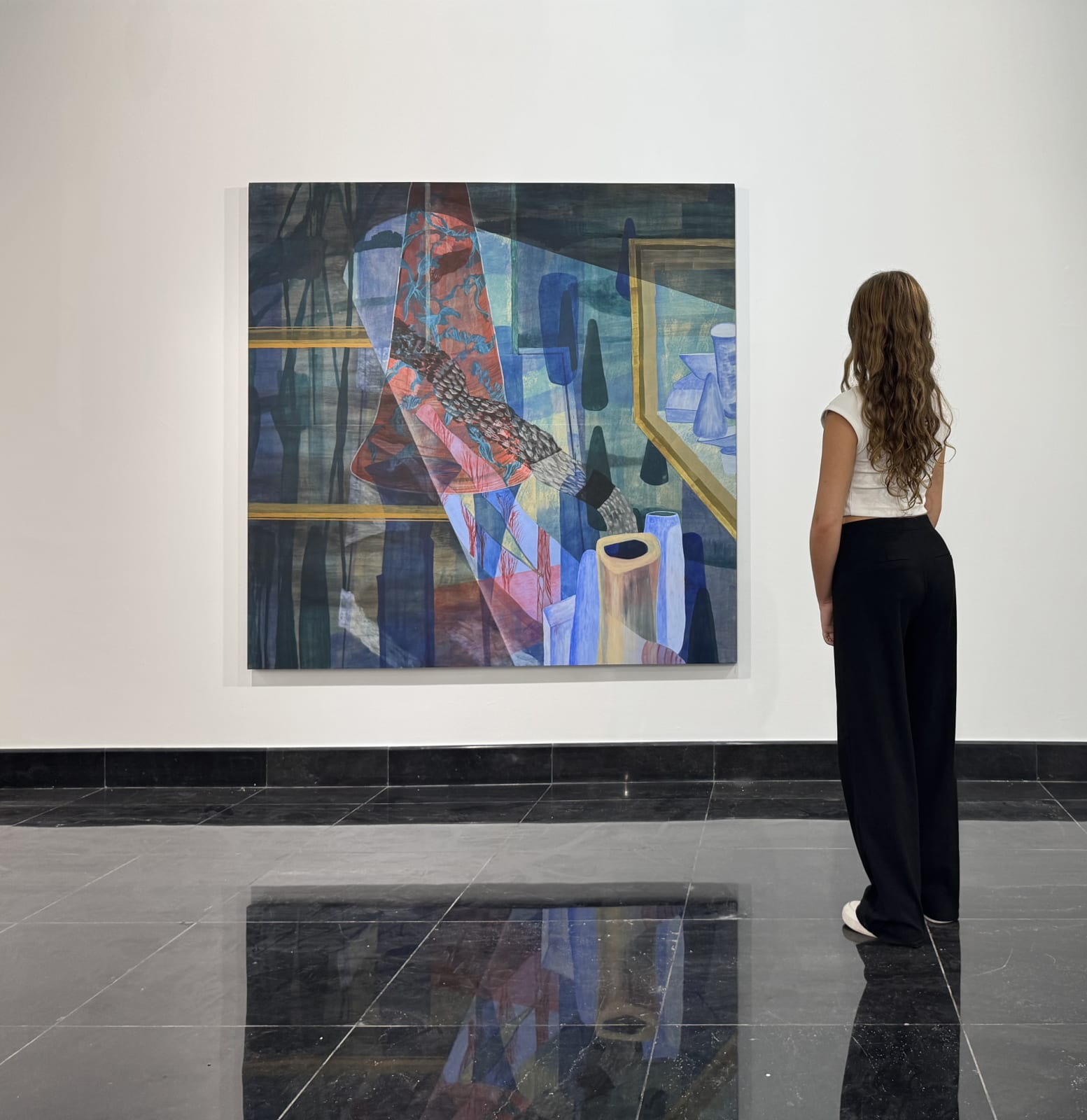 Montserrat Gómez-Osuna, Cuadro iluminado, 2023