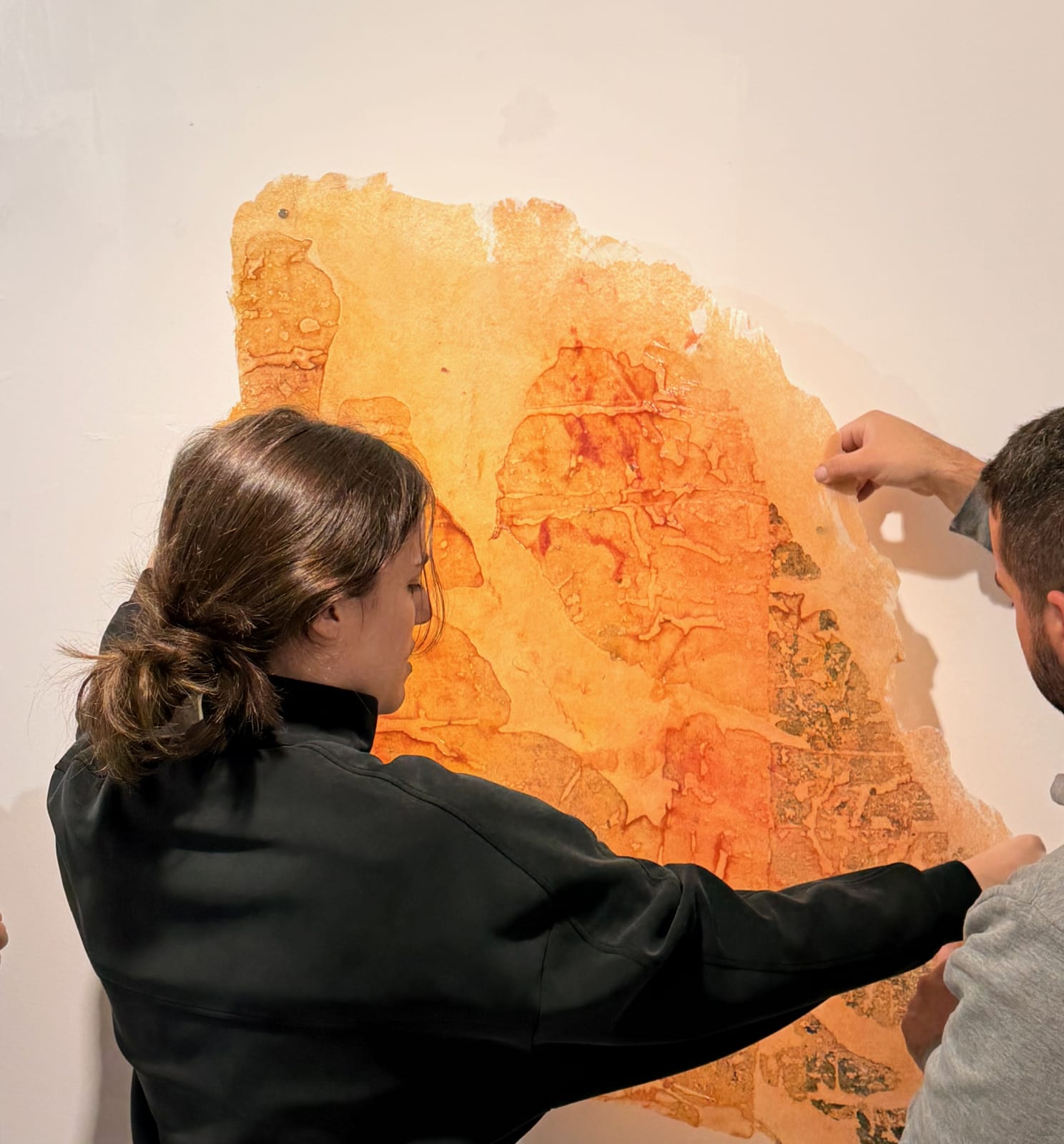 Paula Blanco, La escalada de una nube ígnea, 2025