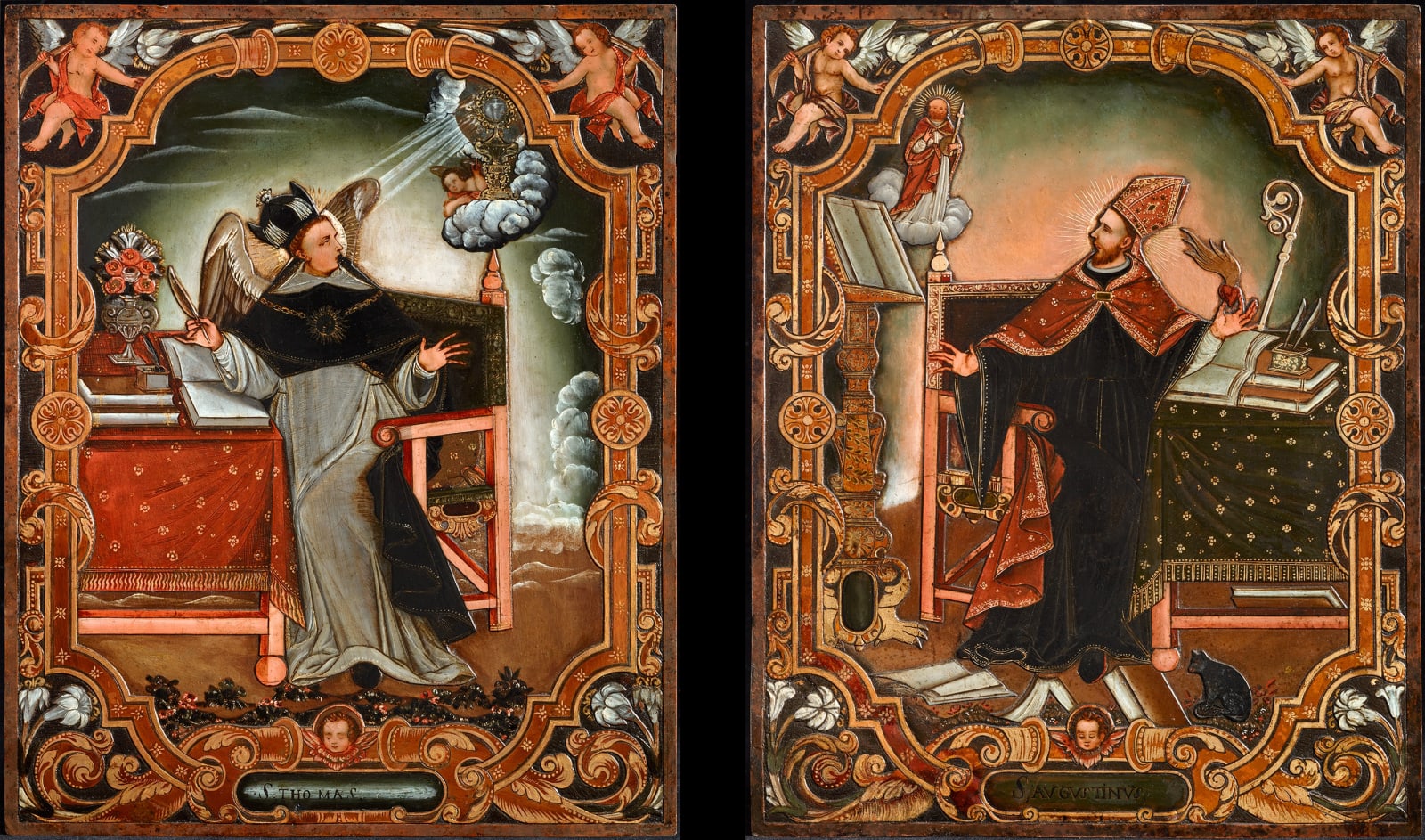 Saint Thomas Aquinas & Saint Augustine of Hippo