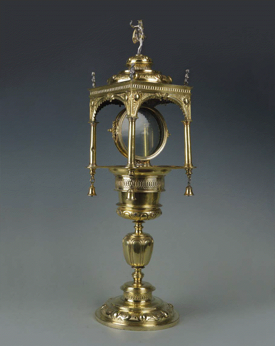 Pedro Franco (attrib.), Mexican Silver-gilt Monstrance, 1608