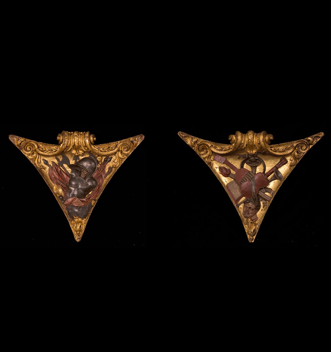 Alonso Berruguete (attrib.) , Pair of Pendentives, Second quarter of the 16th Century