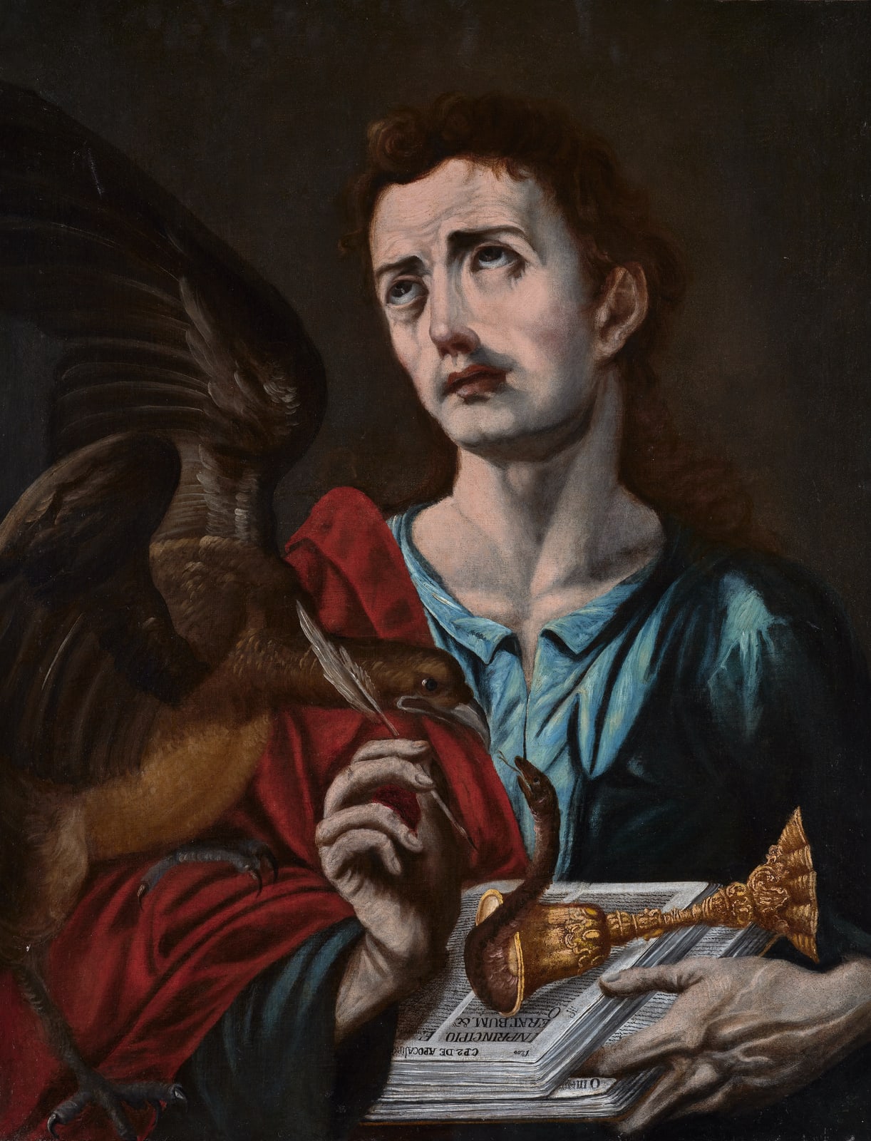 Melchor Pérez de Holguín and workshop (Bolivia, 1660 – 1732), Saint John the Evangelist