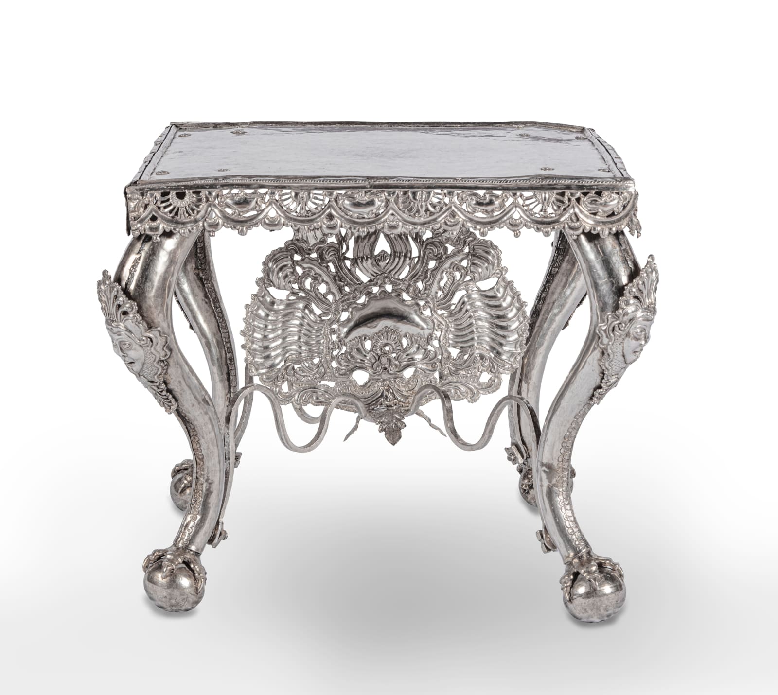Silver Estrado Table, circa 1780