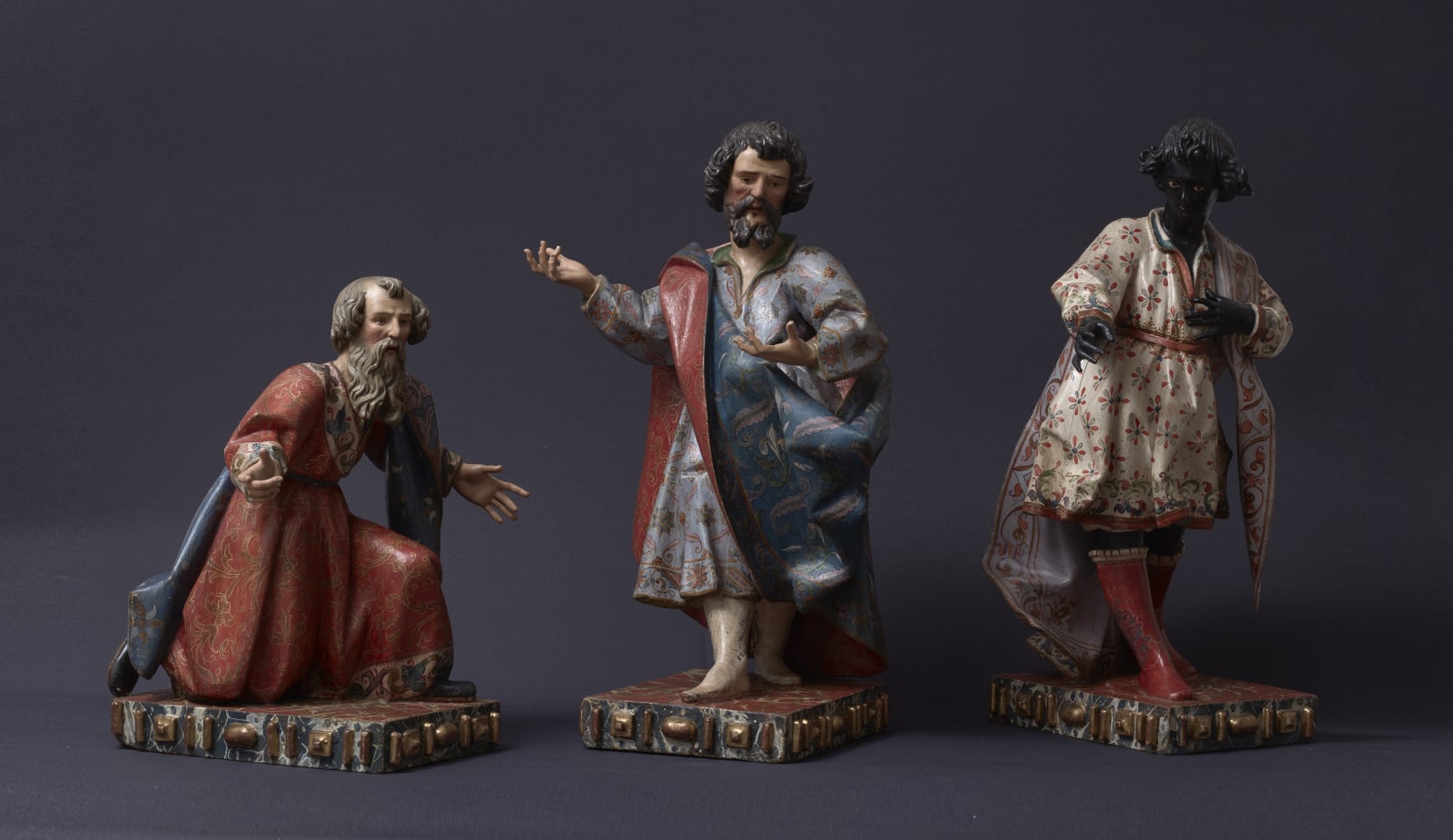 Circle Gregorio Fernandez, The Magi, 1st half of the 17th century