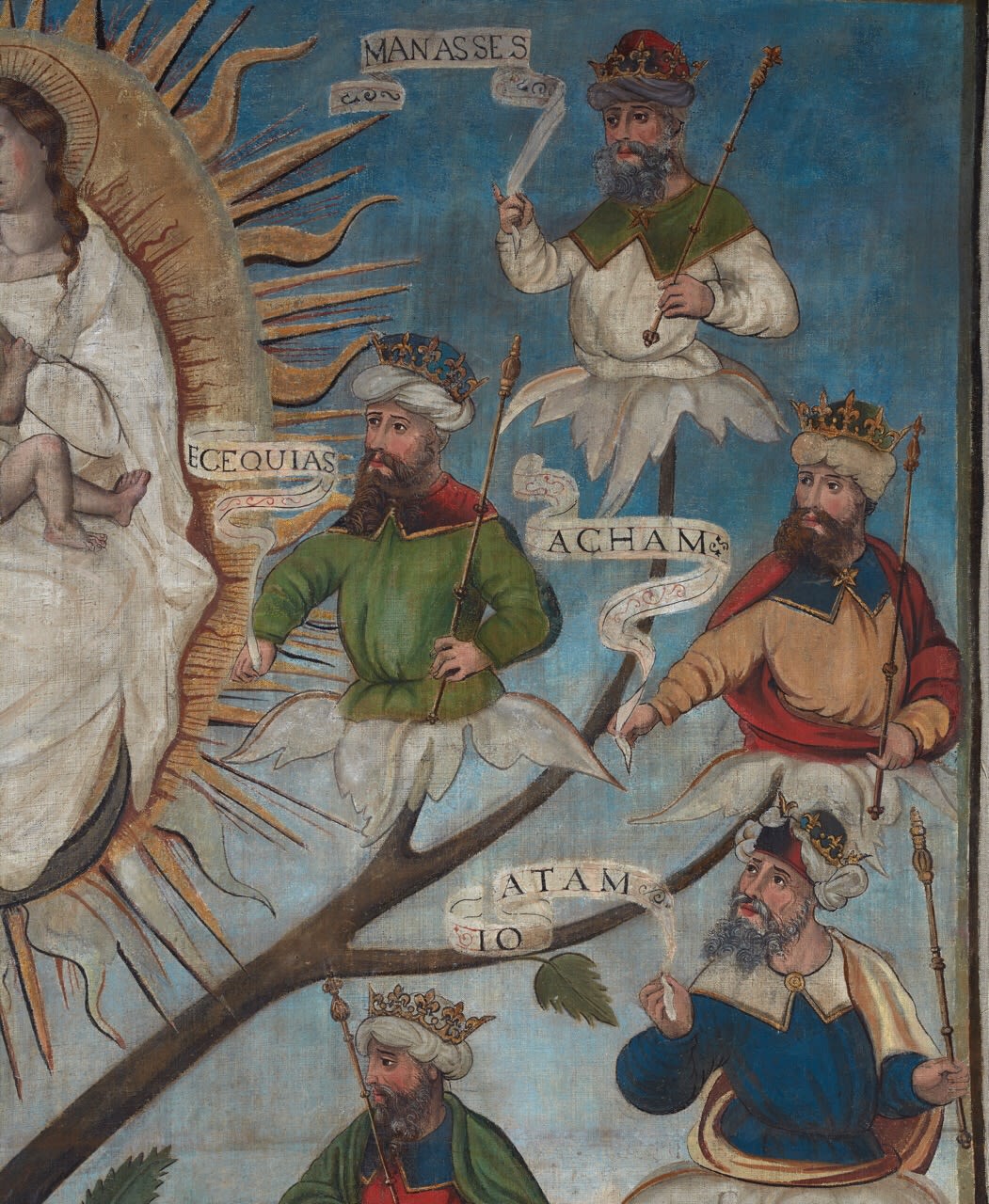 Anonymous Burgalese The Jesse Tree Circa 1520 Jaime Eguiguren