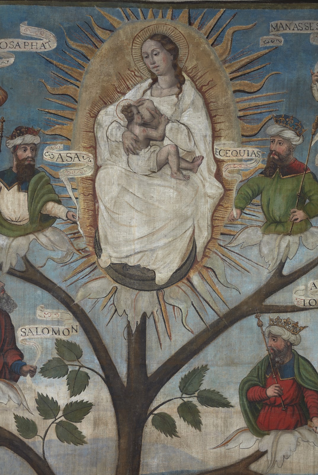 Anonymous Burgalese The Jesse Tree Circa 1520 Jaime Eguiguren