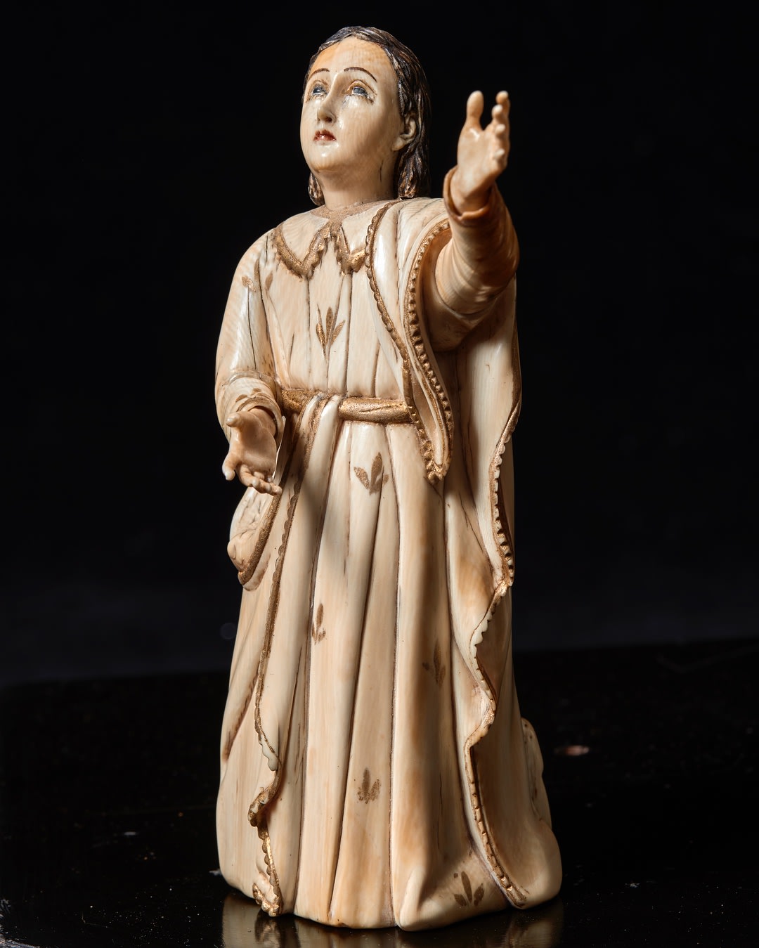 Calvary with Jesus Christ, Mater Dolorosa, Saint John and Mary Magdalene, 17th century