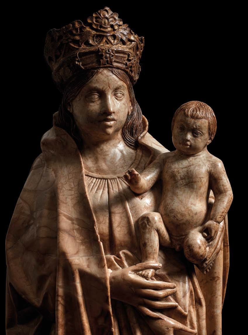 Gil de Siloé circle (attrib.), Virgin and Child, Circa 1493-1501
