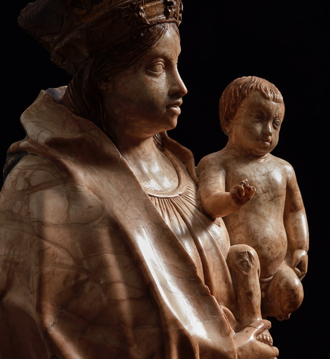 Gil de Siloé circle (attrib.), Virgin and Child, Circa 1493-1501