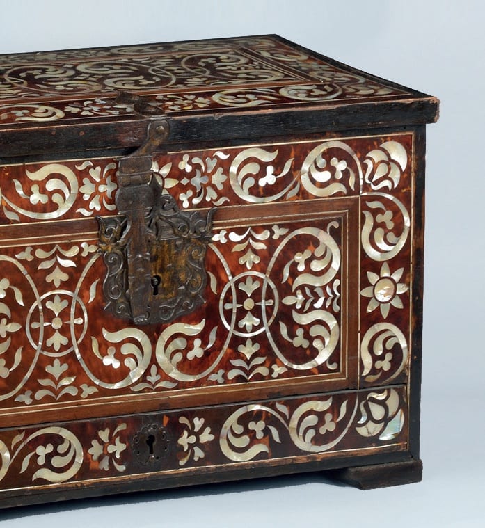 Enconchado Trunk, 17th century