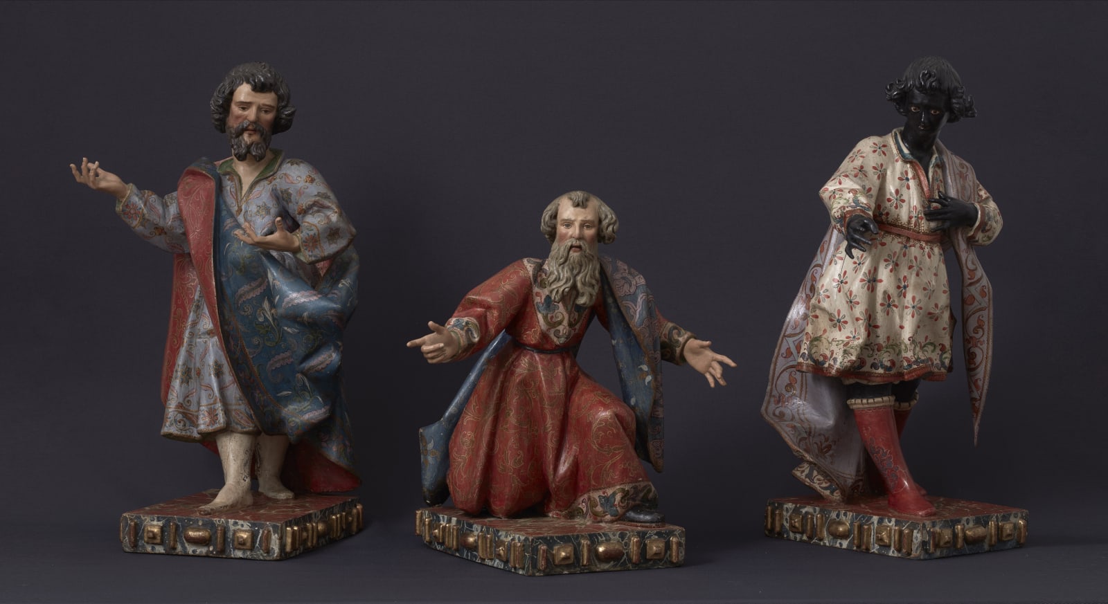 Circle Gregorio Fernandez, The Magi, 1st half of the 17th century
