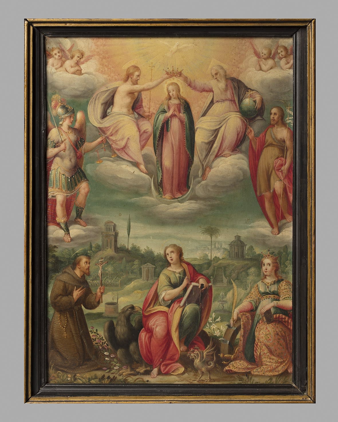 Portable Altar with Painting