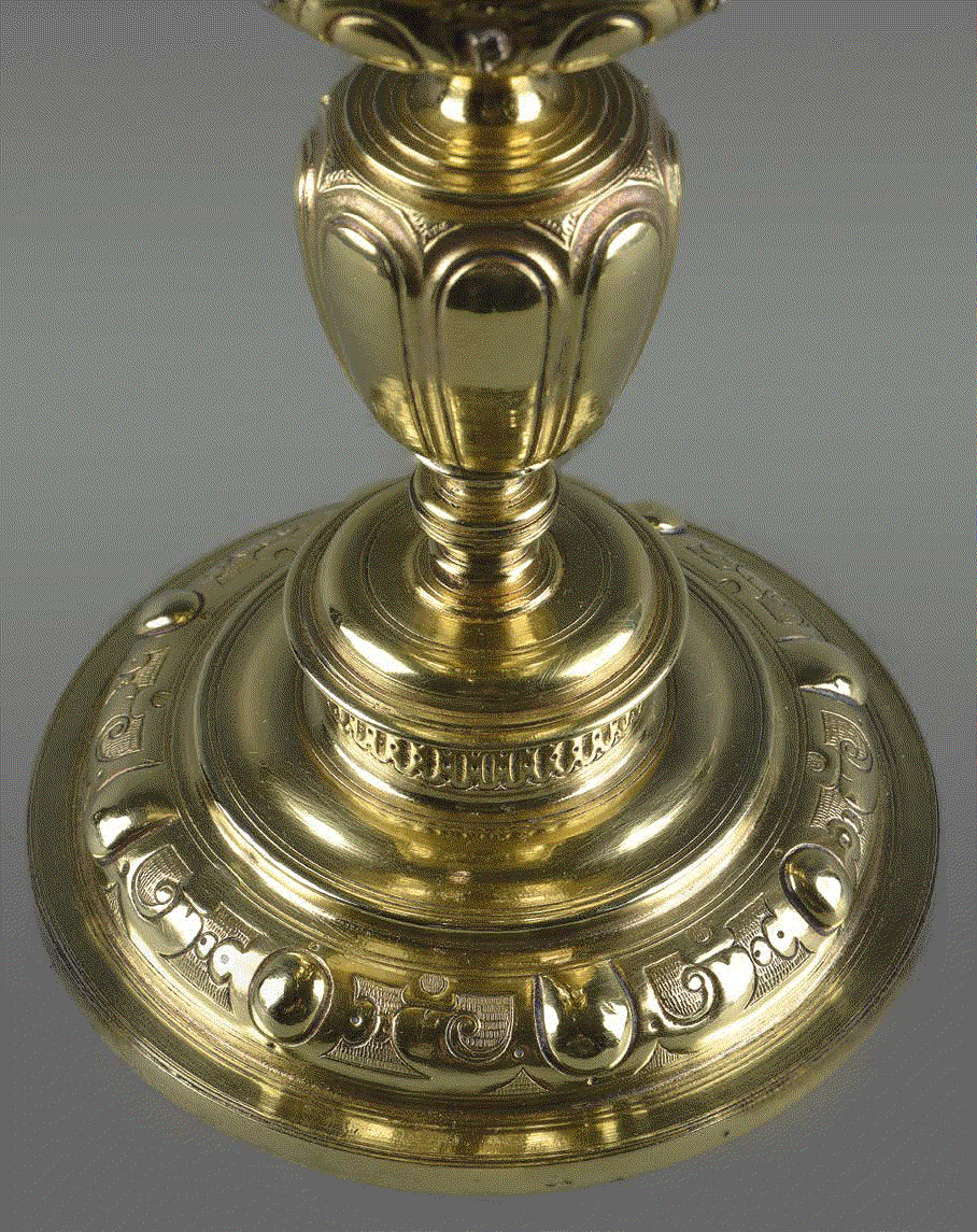 Pedro Franco (attrib.), Mexican Silver-gilt Monstrance, 1608
