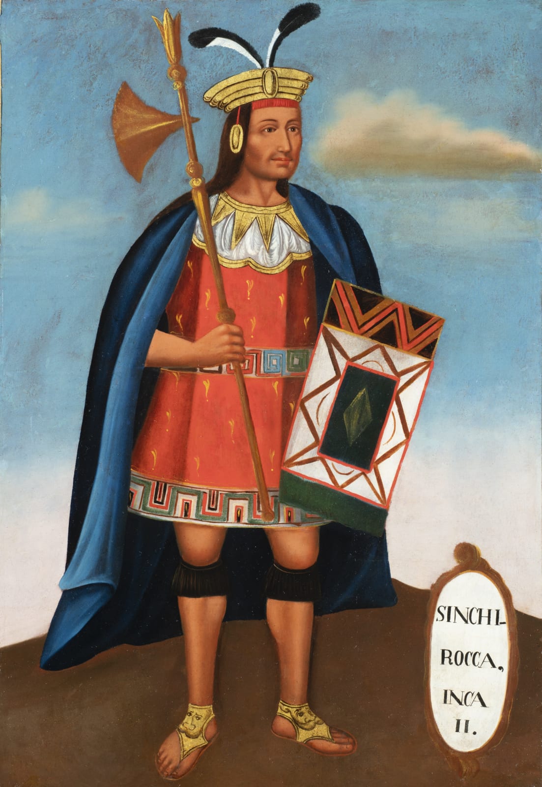Anonymous artist, Inca Series: The Kings of Peru, Cuzco, ca. 1840/1850