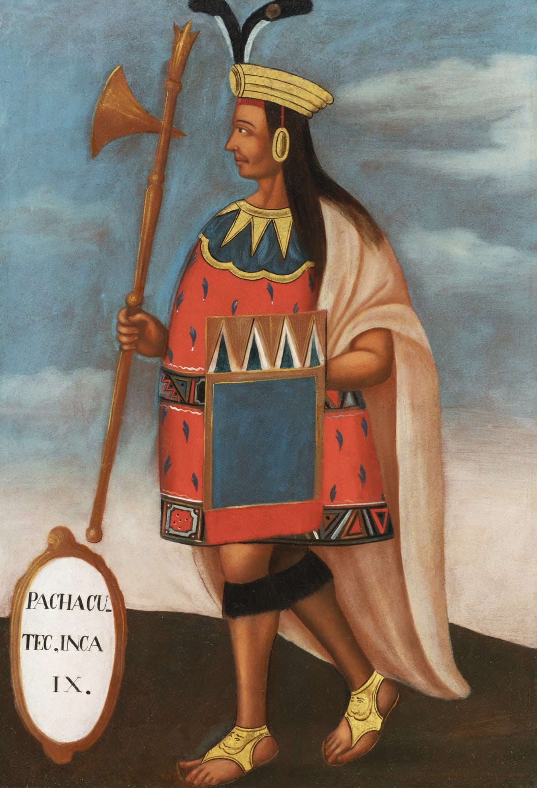 Anonymous artist, Inca Series: The Kings of Peru, Cuzco, ca. 1840/1850