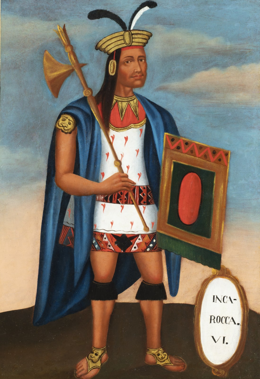 Anonymous artist, Inca Series: The Kings of Peru, Cuzco, ca. 1840/1850