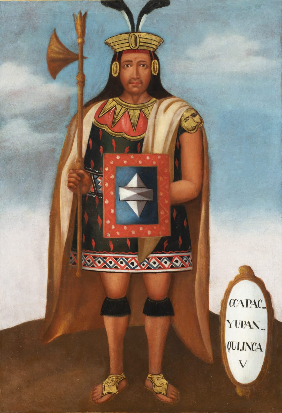 Anonymous artist, Inca Series: The Kings of Peru, Cuzco, ca. 1840/1850