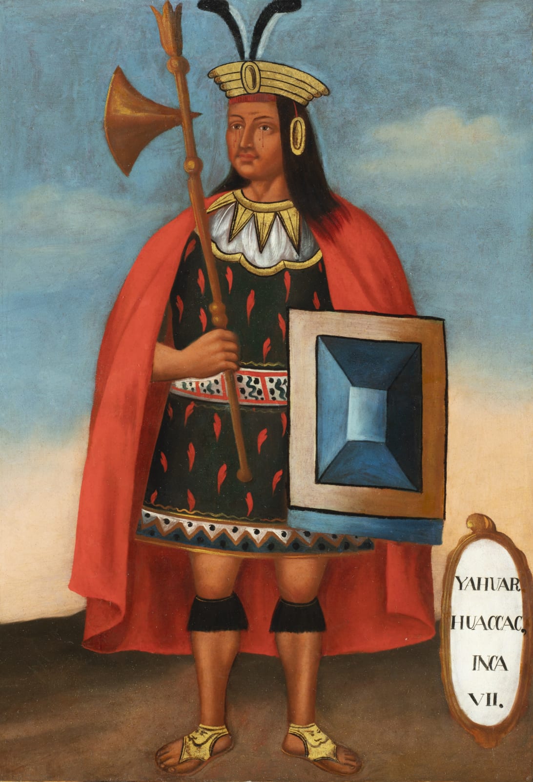 Anonymous artist, Inca Series: The Kings of Peru, Cuzco, ca. 1840/1850