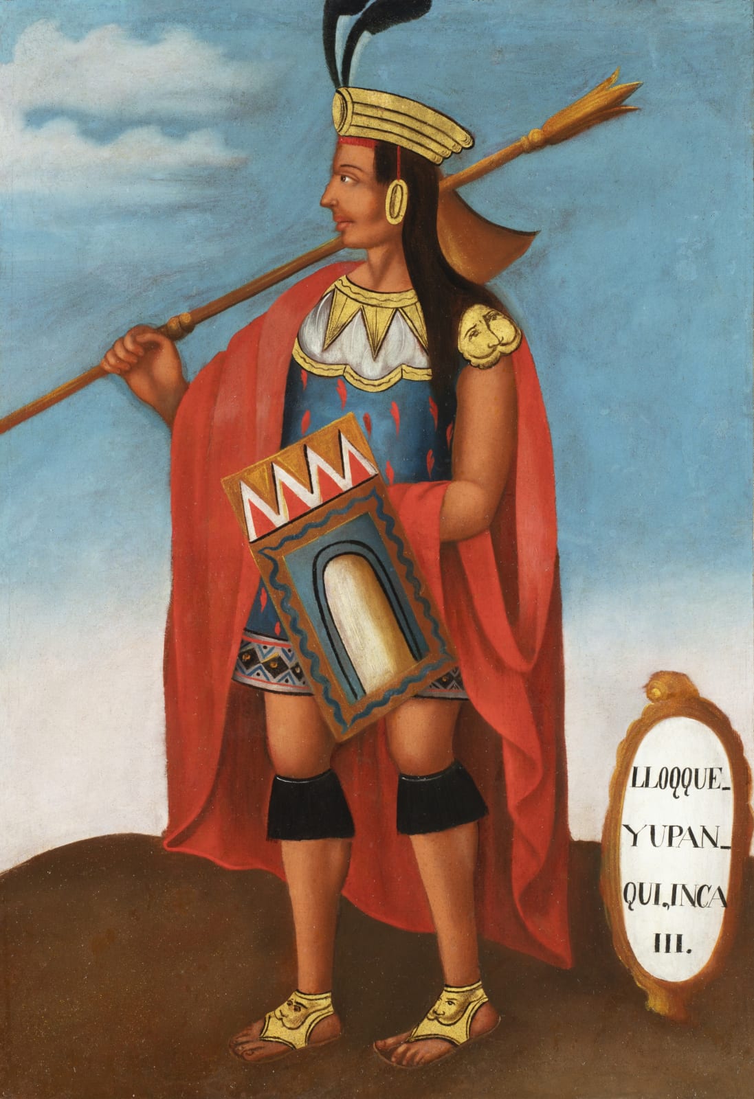 Anonymous artist, Inca Series: The Kings of Peru, Cuzco, ca. 1840/1850