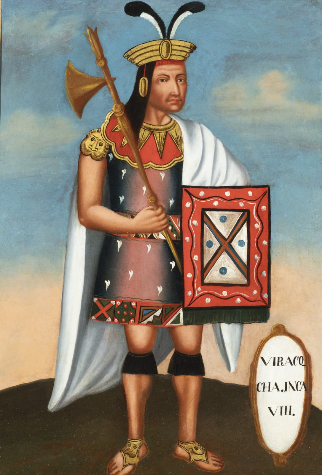 Anonymous artist, Inca Series: The Kings of Peru, Cuzco, ca. 1840/1850