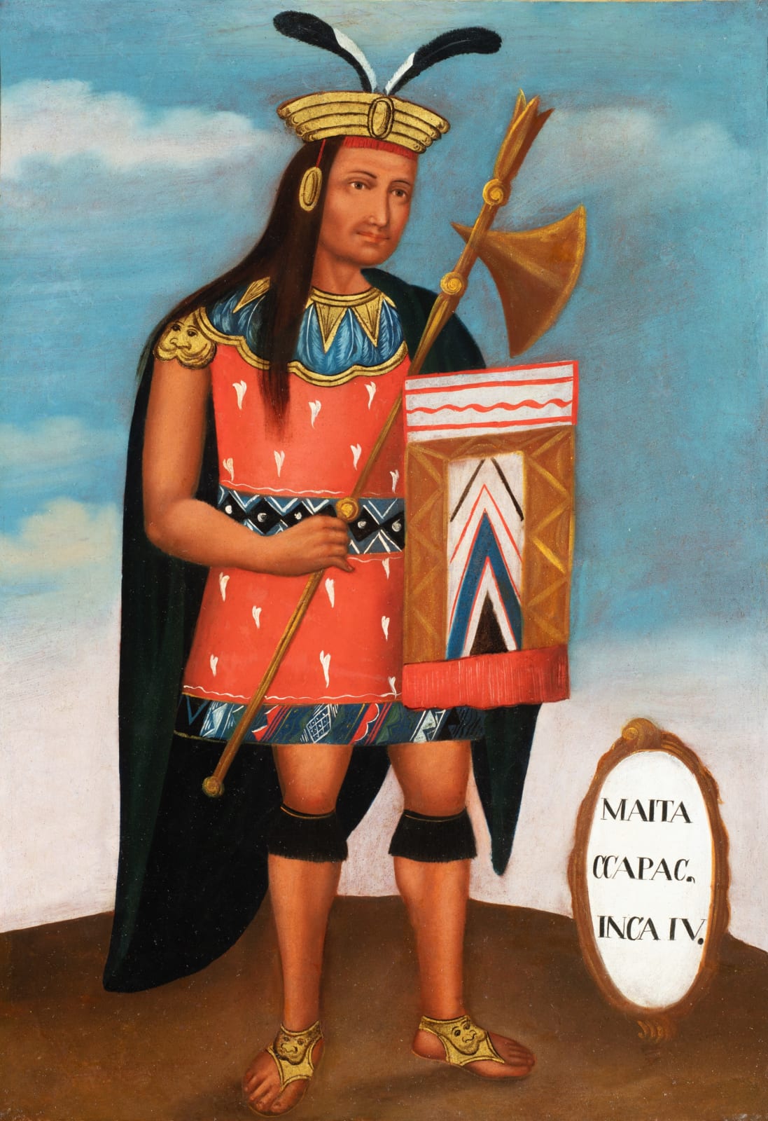 Anonymous artist, Inca Series: The Kings of Peru, Cuzco, ca. 1840/1850