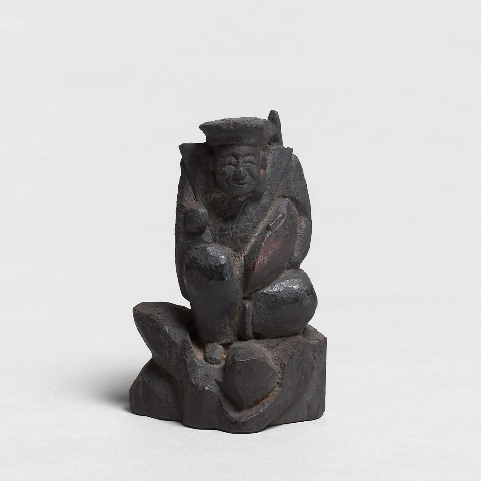 Holzskulpturen, #000772  Ebisu, Frühe Edo-Zeit (1615-1868)