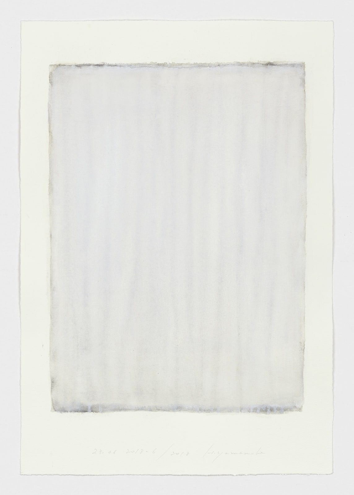 Hideaki Yamanobe, #021828  Ohne Titel, 23.06 2018-6, 2018