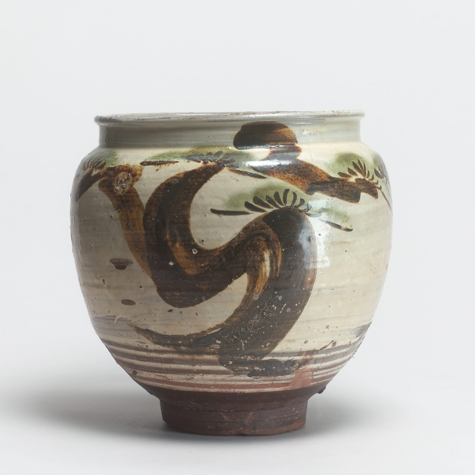 Keramik, #003567 Mizu-game - Wassertopf, Ende Edo (1600-1868)