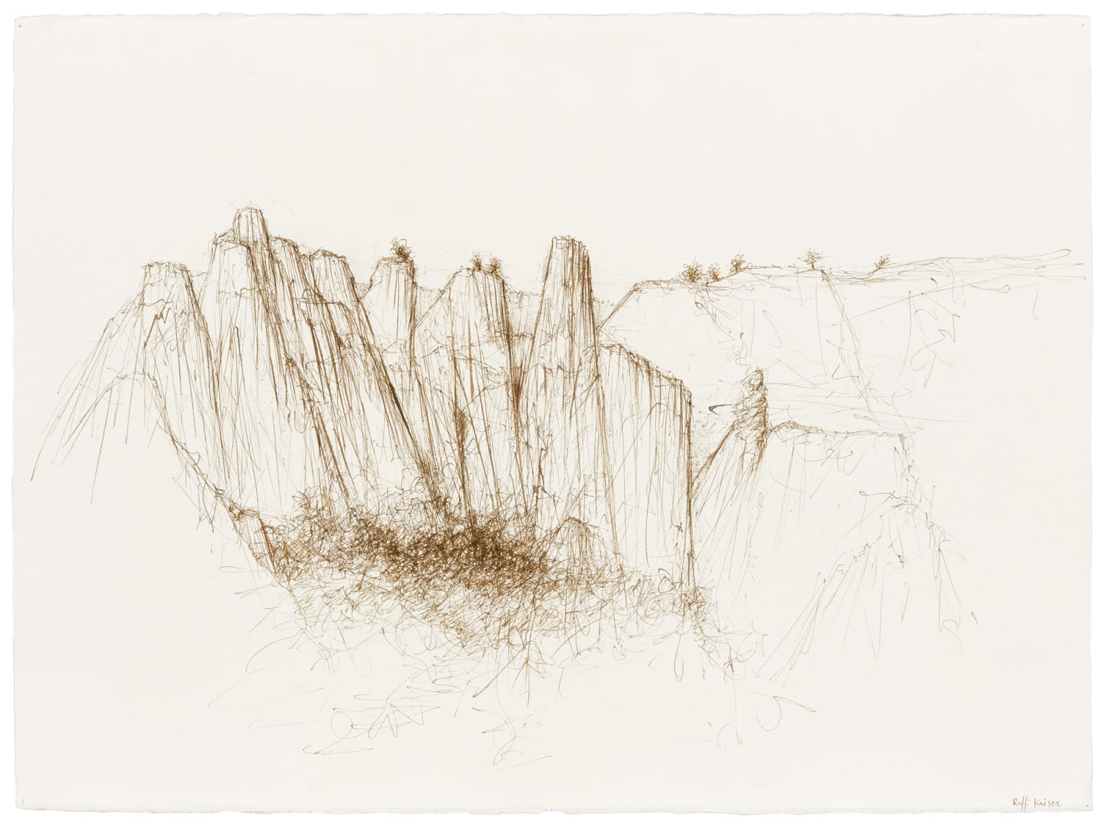 Raffi Kaiser, #022422  Landschaft, 2018-2021