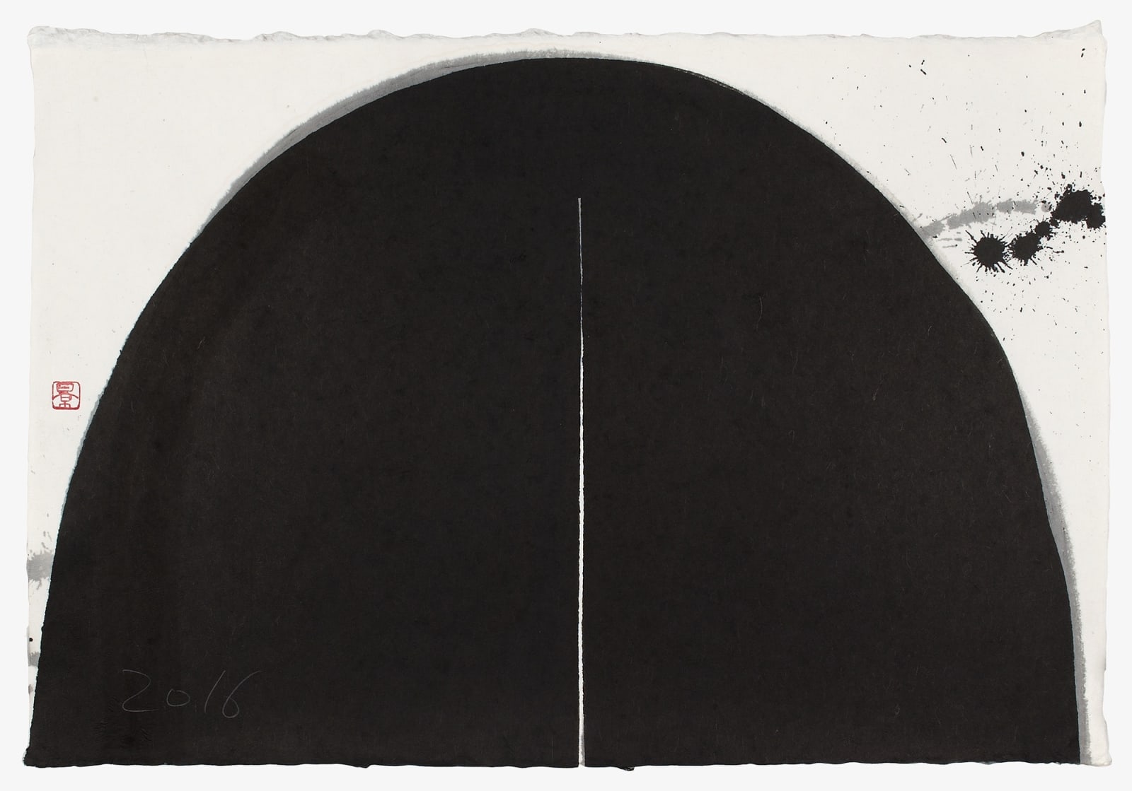 Kei Tanimoto, #021325  Schwarzer Berg, 2016