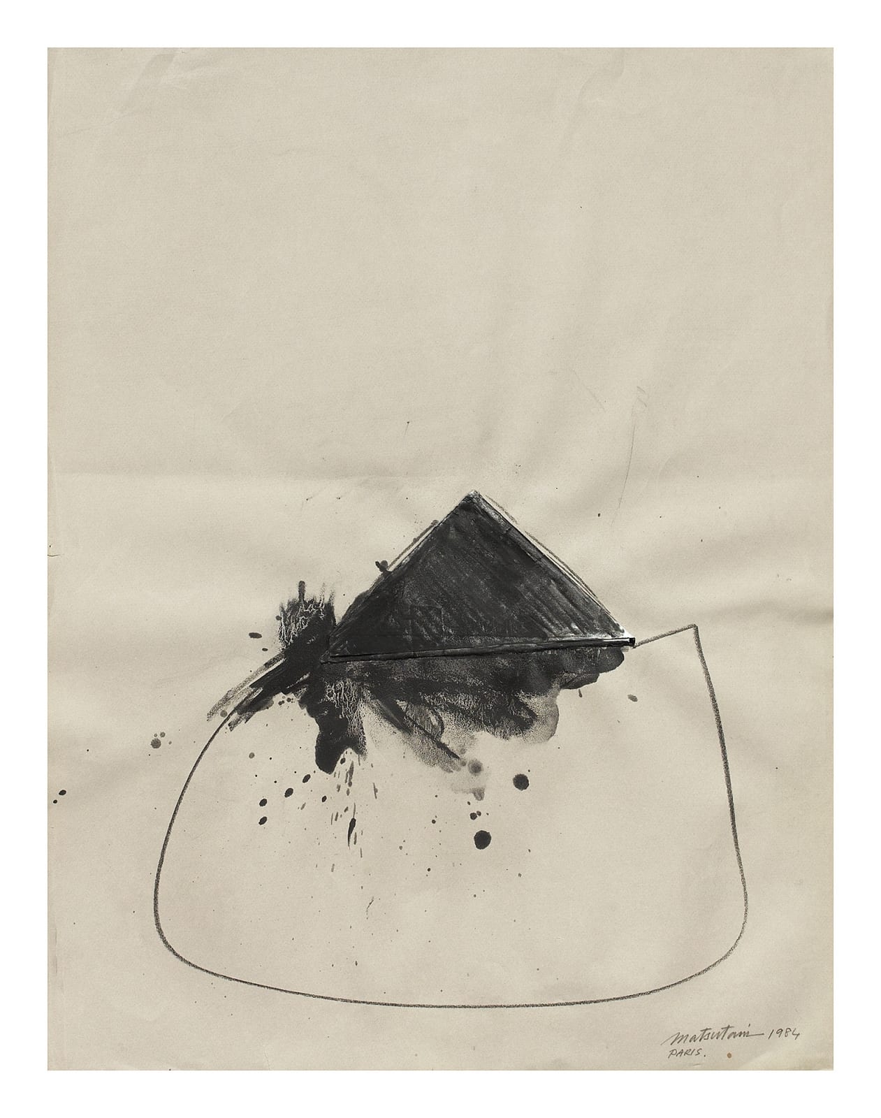 Takesada Matsutani, #003348 Maison à la Campagne, 1984