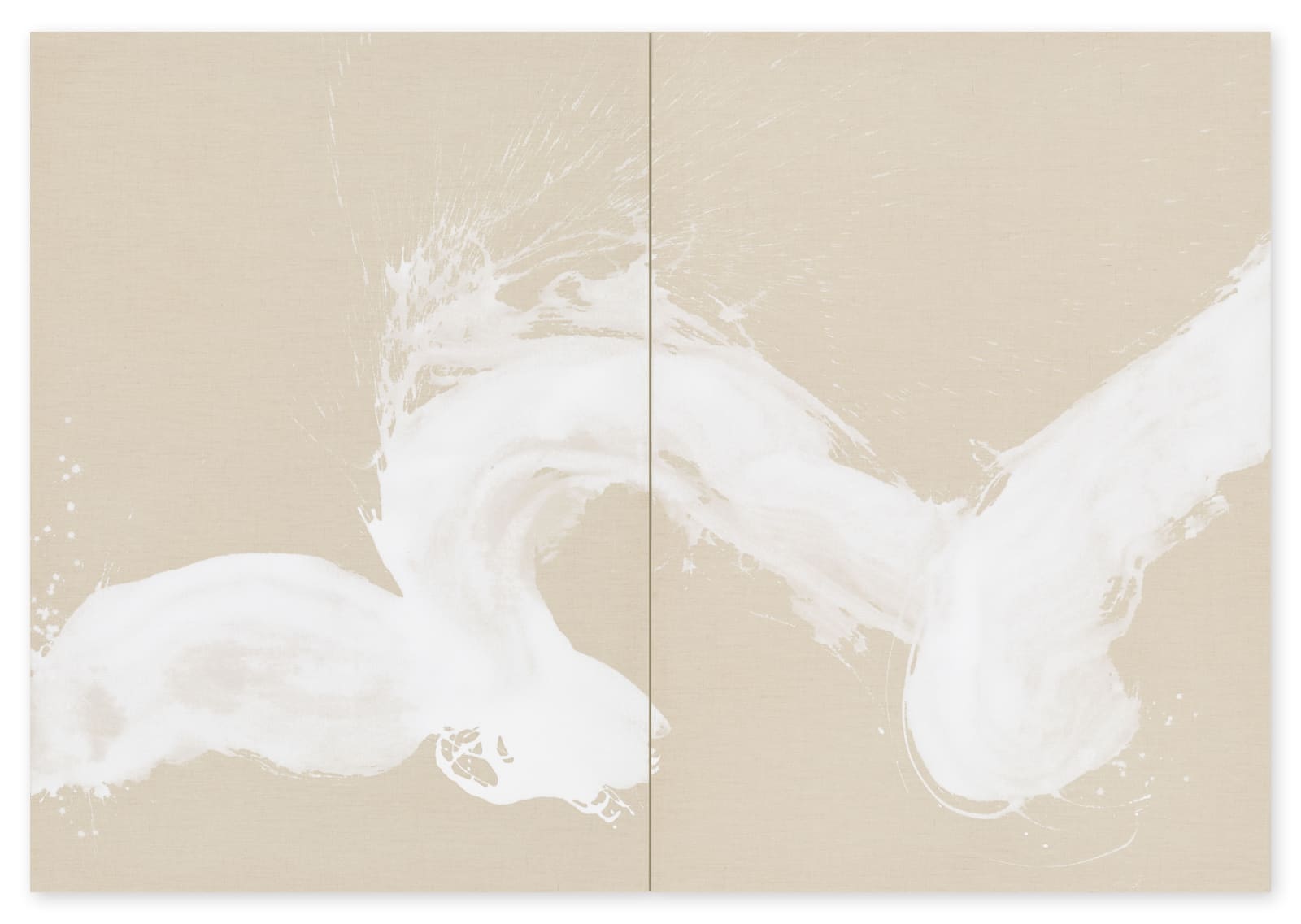 Hiroko Nakajima, #021886  Vague blanche II, 2018