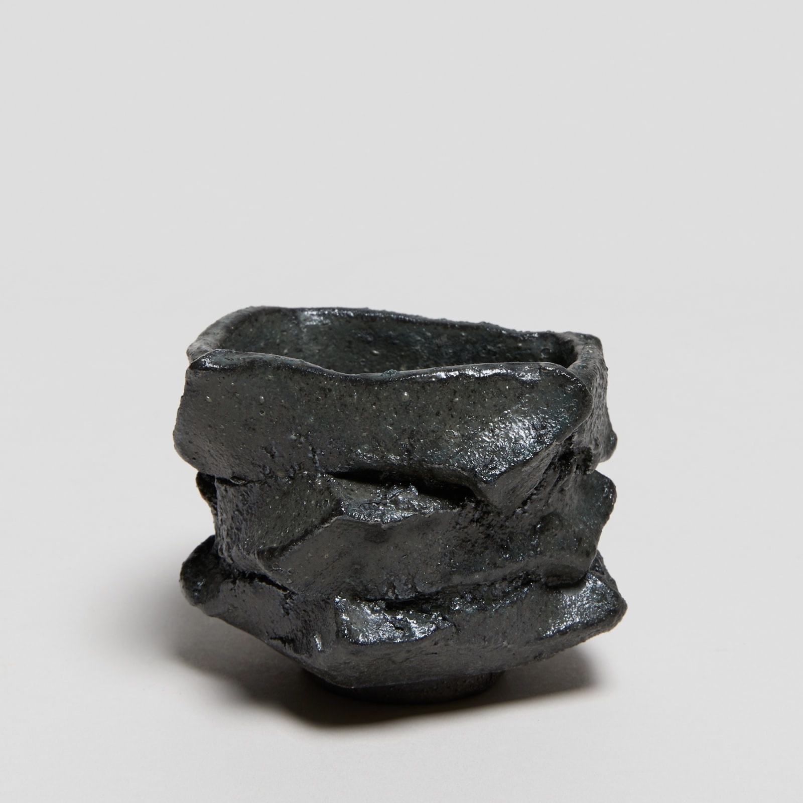 Shozo Michikawa, #023008 Volcano Usu Sculpture Tea Bowl, 2024