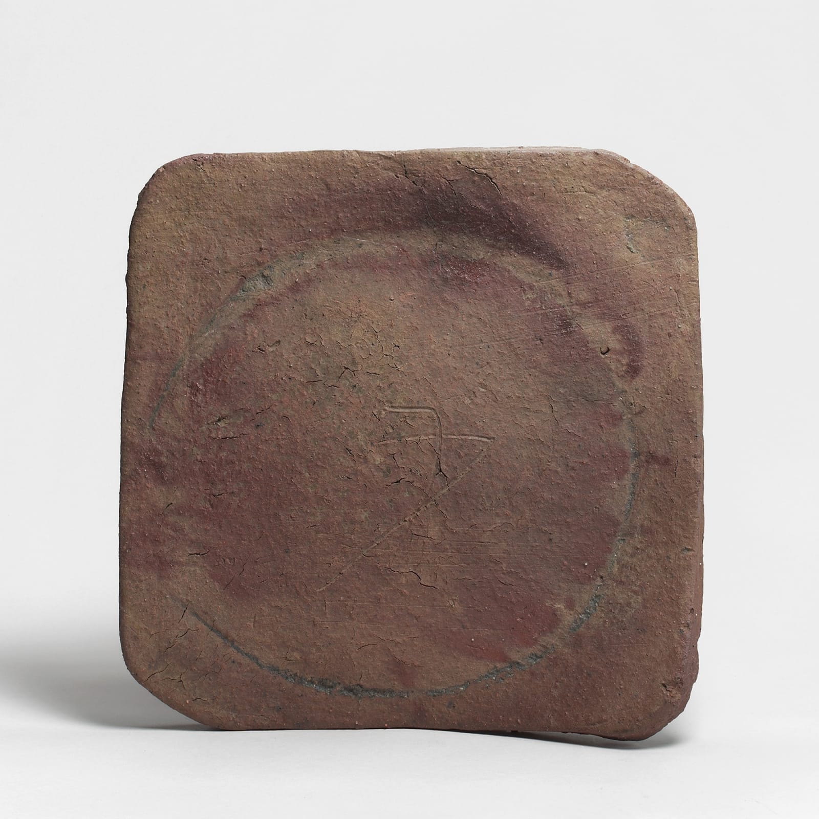 Keramik, #000403  Tôban- Keramikplatte, Momoyama-Zeit (1568-1615)