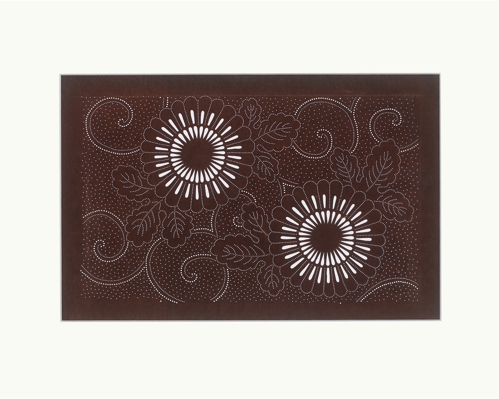 Katagami / Uwagami, #004769  Katagami (Textilfärbeschablone), Japan, Späte Edo-Zeit / Meiji-Zeit (2. H. 19. Jh. / Anfang 20. Jh.)