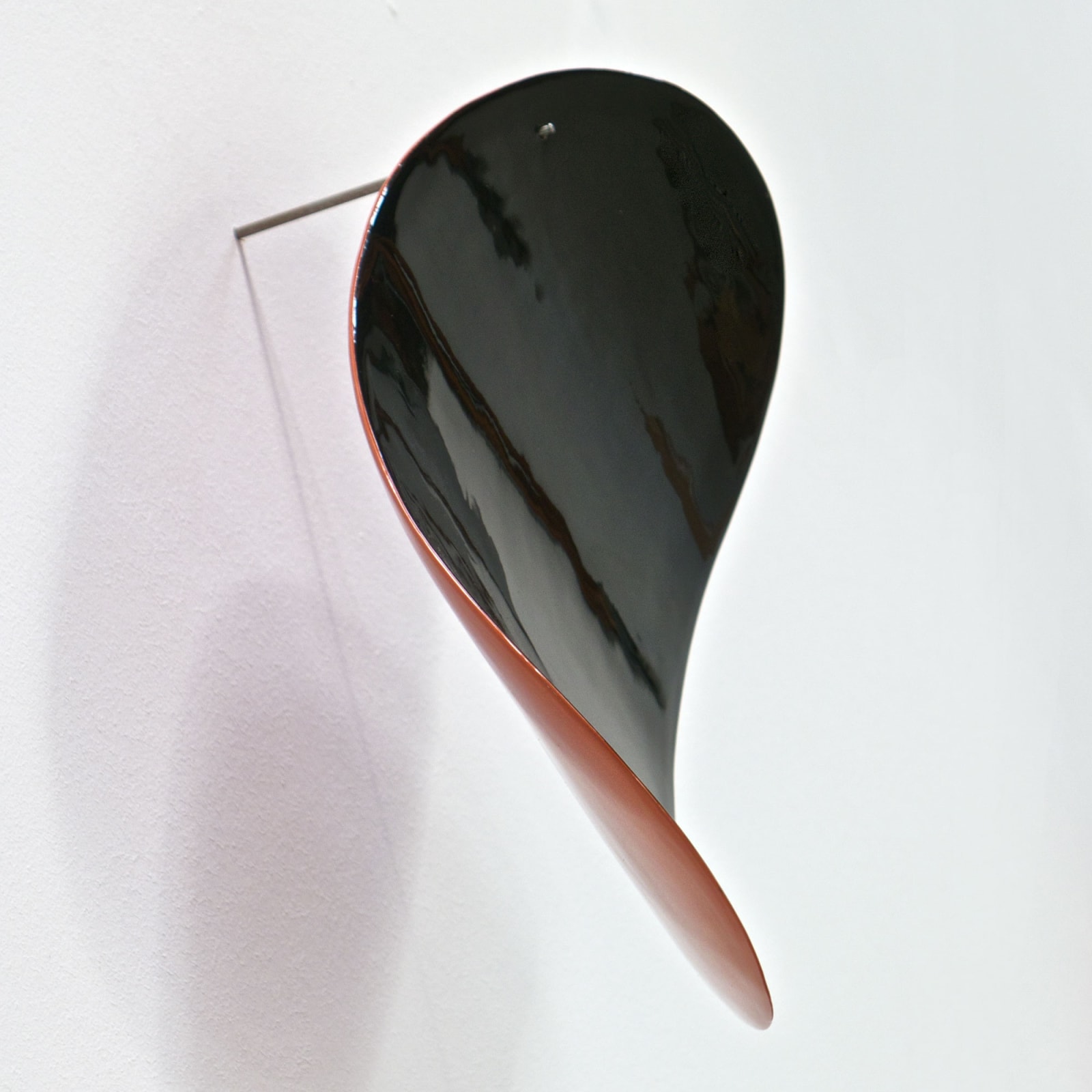 Joachim Bandau, #021916  o.T., 2013 rot / schwarz, 2013