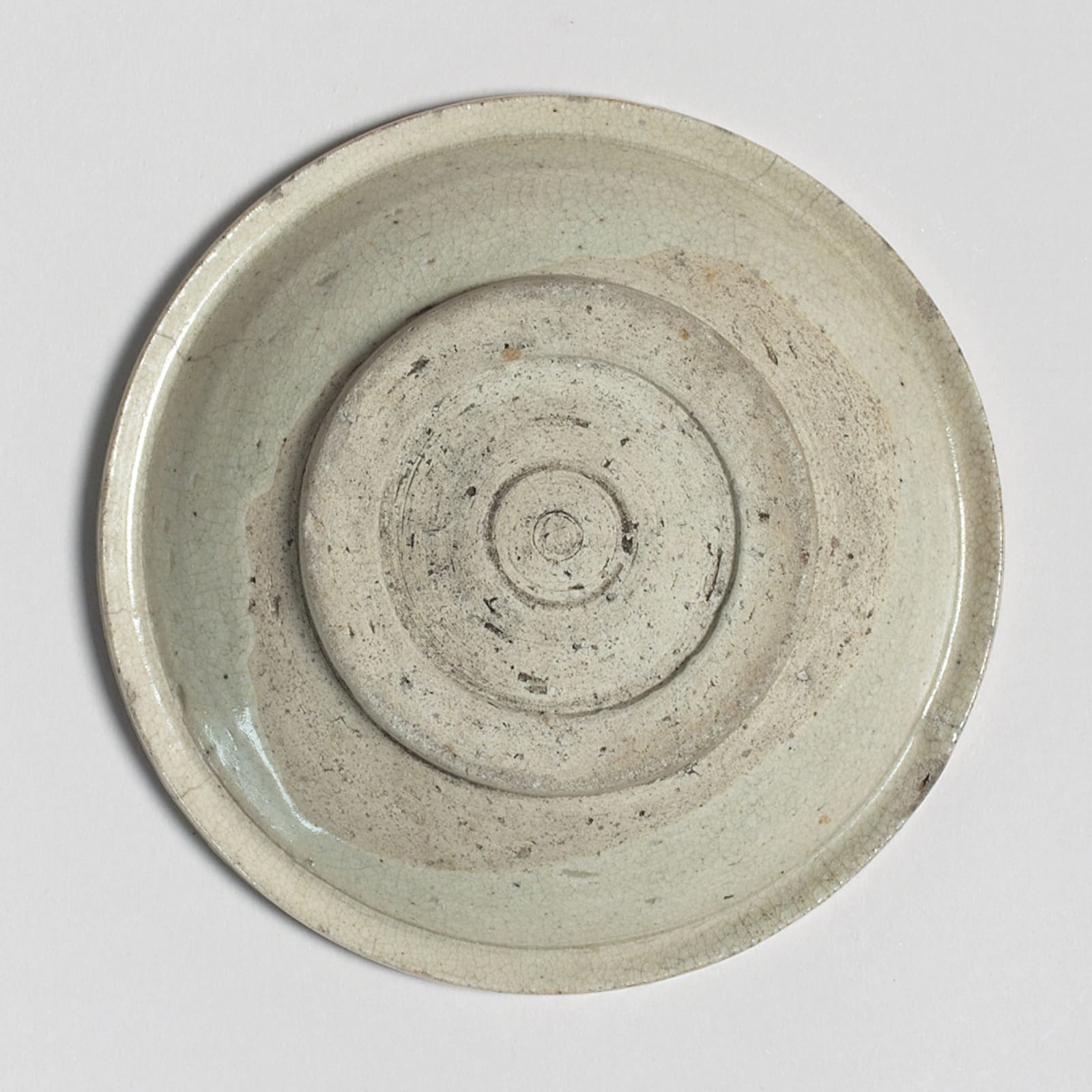 Keramik, #001097 Ishizara - Steintelle mit Kiefernmotiv, 2. Hälfte Edo-Zeit (1615-1868)